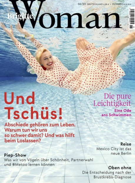 Brigitte woman im Abo - aktuelles Zeitschriftencover