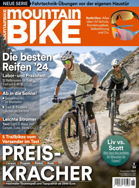 MountainBIKE im Abo - aktuelles Zeitschriftencover